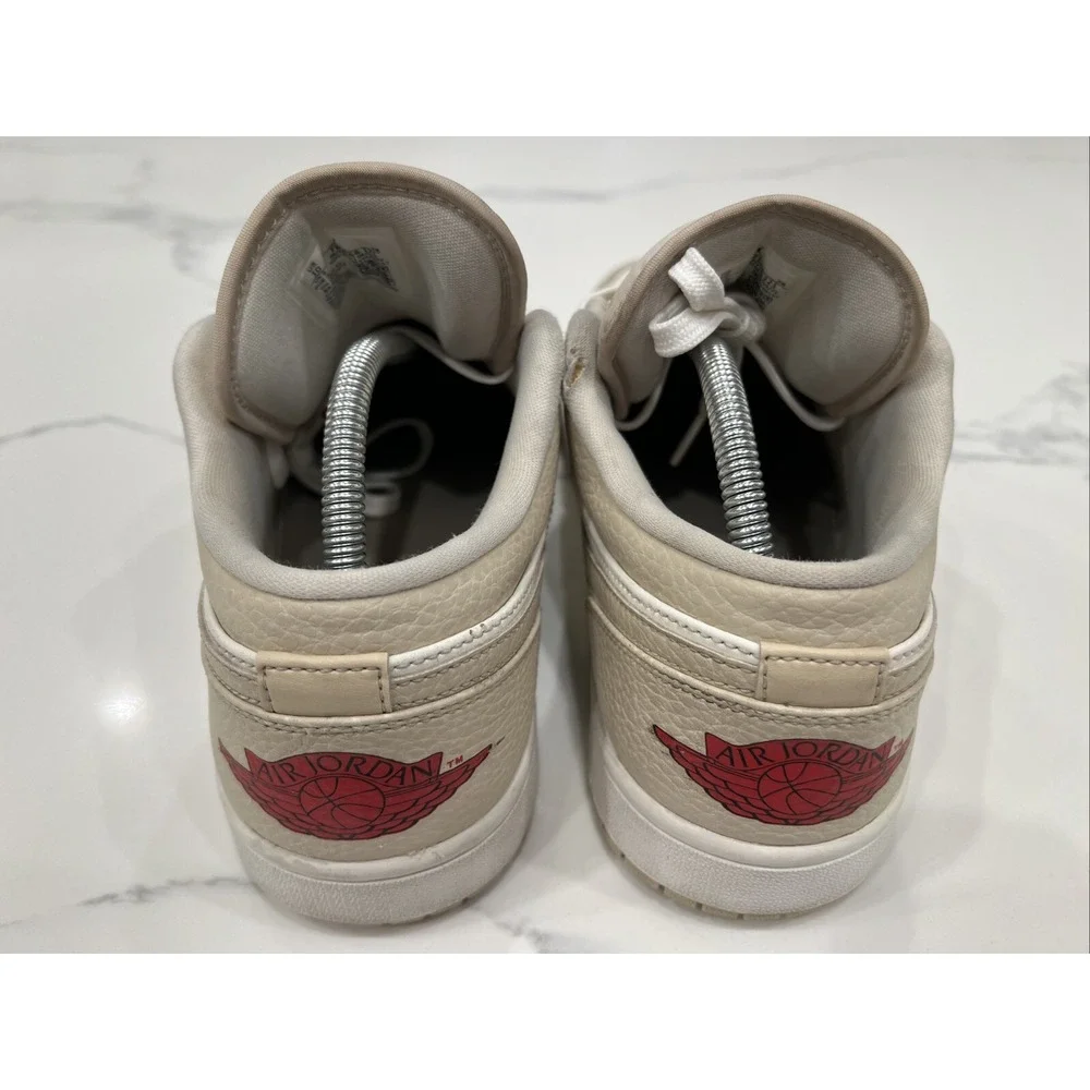 Size Mens 10 Air Jordan 1 SE Low Sail Rattan University Red Women's 12 Retro